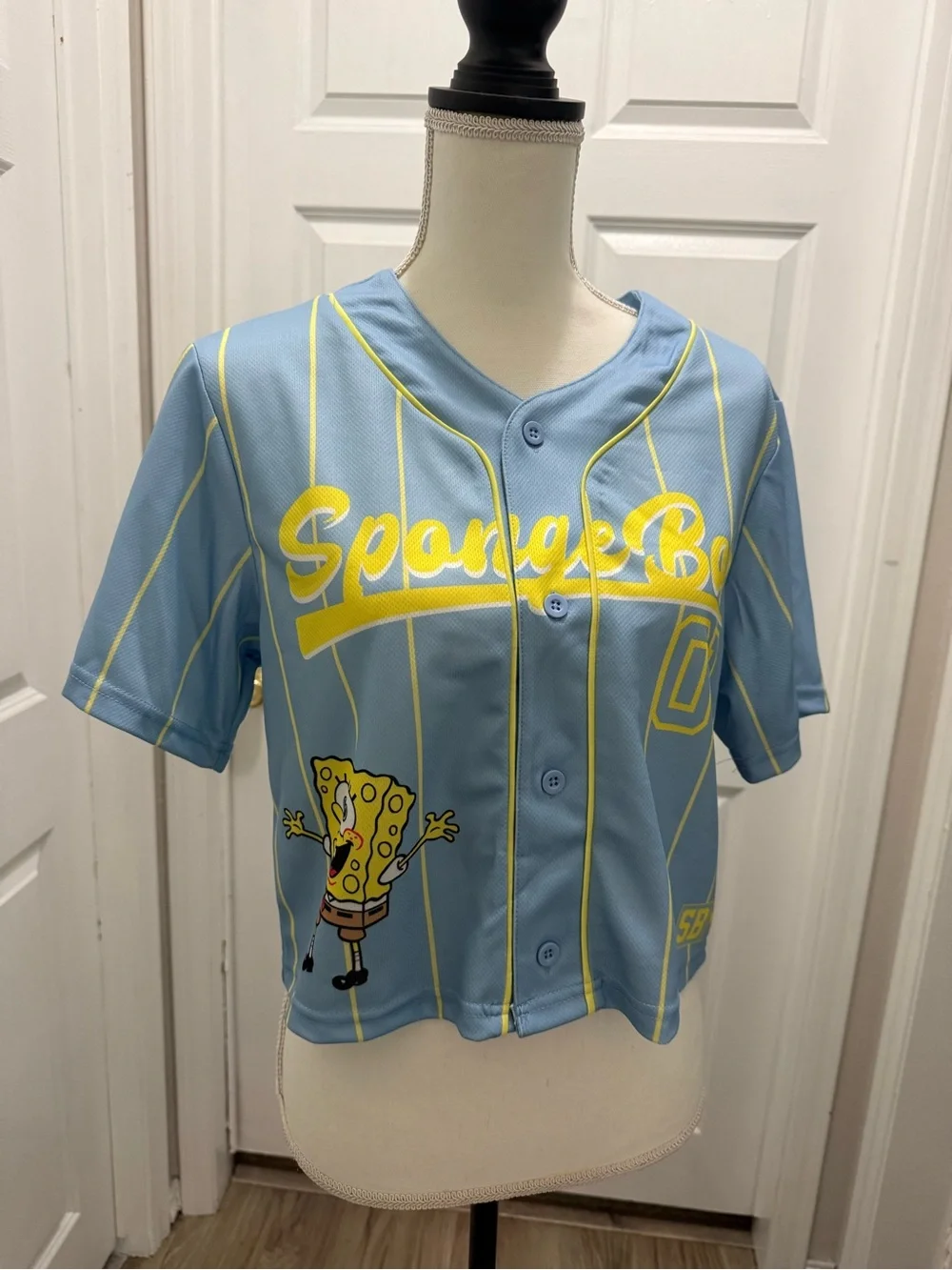 Nickelodeon SpongeBob SquarePants Women’s Graphic Jersey NWT XXS